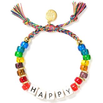 Venessa Arizaga Happy Feeling Bracelet in Rainbow at Nordstrom