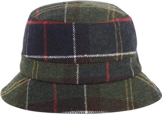 Barbour Heidi Tartan Emmerhoed - Heren - Hoeden - Veelkleurig - S - Katoen - Accessoires