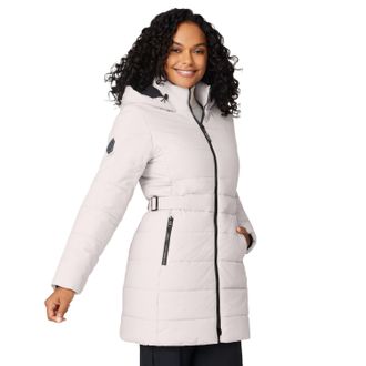 Free Country Womens Cirrus Quilted Long Puffer Jacket
