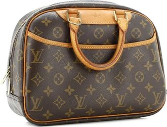 Louis Vuitton Trouville Handbag Monogram Canvas satchel - Bruin