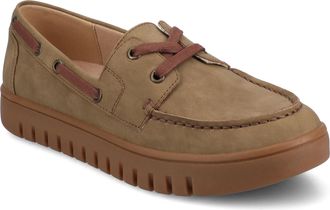 Journee Collection Womens Marion Boat Shoe Loafer