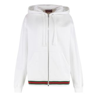 Gucci Mujer, Sudaderas, Blanco, Talla: S