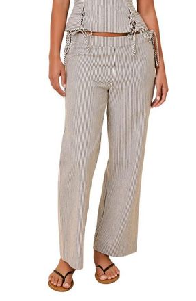 Solid & Striped The Kendall Stripe Pants in Twill Stripe at Nordstrom, Size X-Small