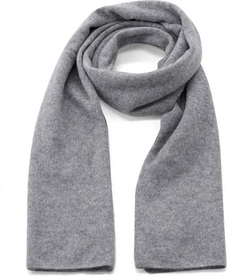 Warm-Me Kasjmier sjaal - Heren - Accessoires - Grijs - Maat: ONE Size Kasjmier