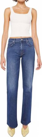 Mother Bookie Sneak Jeans In Perfectly Imperfect