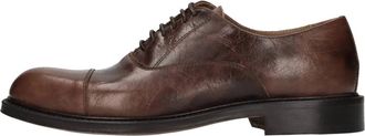 Cerbero Platte Schoenen - Heren - Nette schoenen - Bruin - 41 EU - Leer - Schoenen