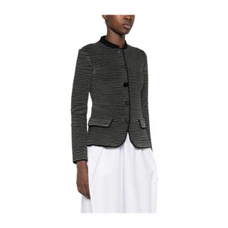 Emporio Armani Mujer, Chaquetas, Negro, Talla: L