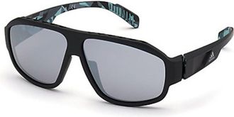 Adidas Sport SP0025 02C Mens Sunglasses Black Size 62