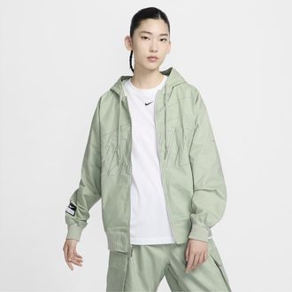 Nike (WMNS) Nike Sportswear Oversize Logo Jacket Dance Jade Horizon FV7775-370