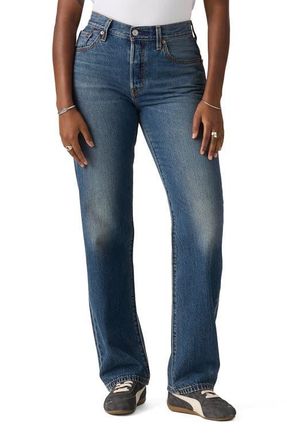 Levi's 501 90s Straight Leg Jeans in Fine Forever Ltw at Nordstrom, Size 28 X 30