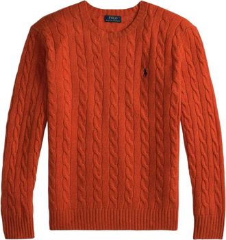 Ralph Lauren Truien & Vesten, Heren, Oranje, L, Pullover