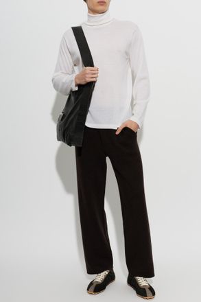 Lisa Yang Cashmere Trousers Parker, Mens, Brown