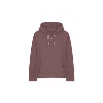 Freddy Felpa slim full-zip con inserti e cappuccio in costina