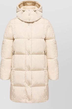 Moncler down hooded puffer jacket