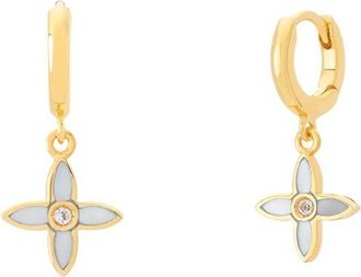 Murkani Desert Flower Huggie in Yellow Gold at Nordstrom