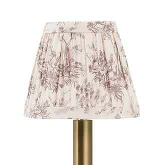 Ballard Designs Carson Kressley Saddler Toile Pleated Chandelier Shade - Ballard Designs