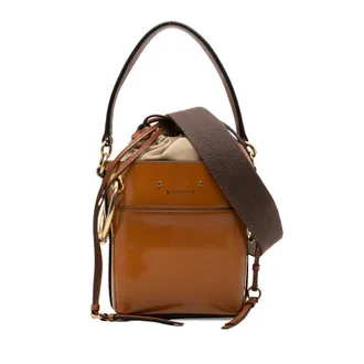 Chlo&eacute; Pre-owned Chloe Mini Patent Roy Bucket Bag Ladies IBA68H0EOKN22UF6