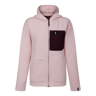 Dare 2B Dare 2B Firn Borg fleece met capuchon voor dames (Roze waas)