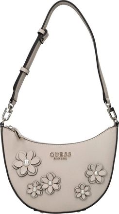 Guess Tassen, Dames, Beige, ONE Size, Leer, Zaria Floral Mini Schoudertas