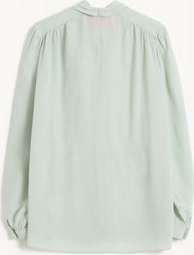 Valentino Camicia In Crepe De Chine Donna DIRTY SAGE 38