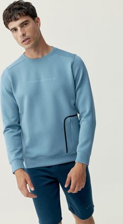 Born Living Yoga Sweatshirt Yangtse Citadel Blue