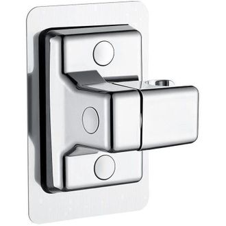 OEM Soporte Para Cabezal De Ducha, Ajustable 360&deg;, Clip De Pl&aacute;stico Abs, No Requiere Perforaci&oacute;n, Soporte Adhesivo Fuerte, Color Plata - Crezuo