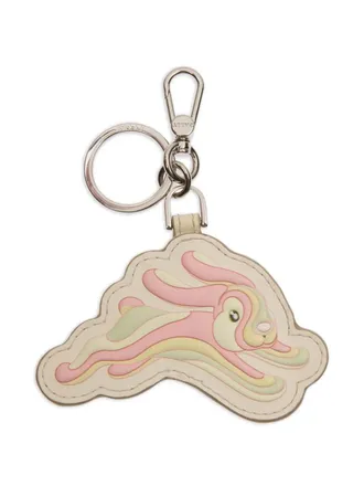 Bally rabbit motif charm - Neutrals