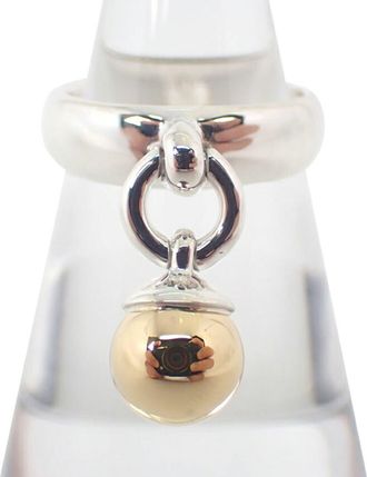 Tiffany & Co. Yellow Gold (18K) Sterling Silver 925 Band Ring (Pre-Owned)