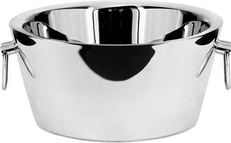 Edzard Premium Champagnerkühler Ontario ø 38 cm - aus Edelstahl hochglanzpoliert, doppelwandig