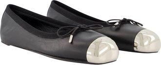 Alexander McQueen Alexander Mcqueen Womens Calfskin Leather Punk Ballet Flat (Authentic Pre-Loved)