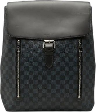 Louis Vuitton Pre-owned Newport Damier Cobalt Rugzak - Heren - Vintage Rugzakken - Zwart - ONE Size - Leer - Vintage