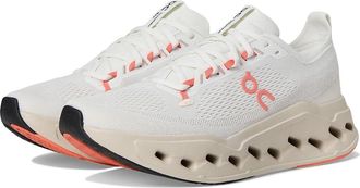 On Cloudsurfer Max Mens Running Shoes Ivory/Salmon : 10.5 M, Synthetic
