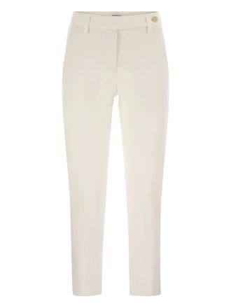 Brunello Cucinelli Broek met platte voorkant - Beige