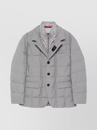 Fay layered puffer jacket