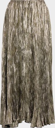 Ulla Johnson Elsa Pleated Maxi Skirt