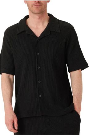 Shiwi Heren, Overhemden, Zwart, Maat: M