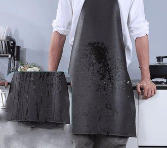 OEM Delantal Impermeable De Carnicero, Delantal De Laboratorio Extralargo Y Ajustable Con Babero Para Lavar Platos, Cocinar