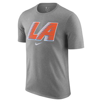 Nike LA Clippers Essential City Edition Nike Mens NBA T-Shirt in Grey | HV5550-063