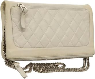 Jimmy Choo London Pre-owned borse di pelle a tracolla - - Pre-owned - Donna - Grigio - ONE SIZE