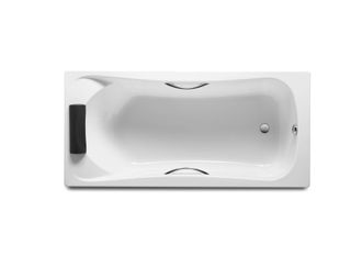 Roca Ba&ntilde;era Becool Sin Masaje 170x80 Cromo Blanco