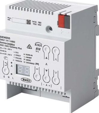SIEMENS Pasarela Siemens 5wg1141-1ab03 Bus Knx Dimensiones Compactas