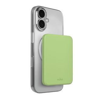 Puro Bater&iacute;a Externa Magn&eacute;tica Usb-c Magsafe Ultradelgada De 4200 Mah - Verde