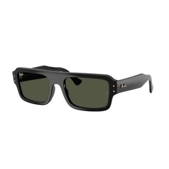 Ray-Ban Flacko Rb 4454 Zonnebril - unisex - Zonnebrillen - Zwart - 56 MM - Accessoires