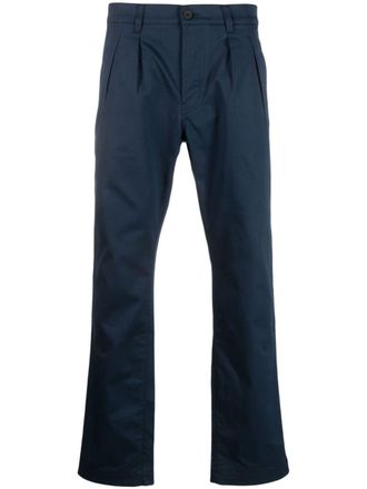 Rossignol organic-cotton chino trousers - men - Elastane/Cotton - S - Blue