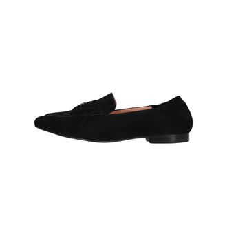 Stefano Lauran Schoenen, Dames, Zwart, 41 EU, Linnen, E2574 Mocassins
