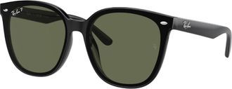 Ray-Ban Polarized Dark Green Sport Unisex Sunglasses RB4423D 601/9A 66