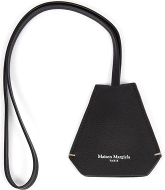 Maison Margiela Portachiavi in pelle - Nero