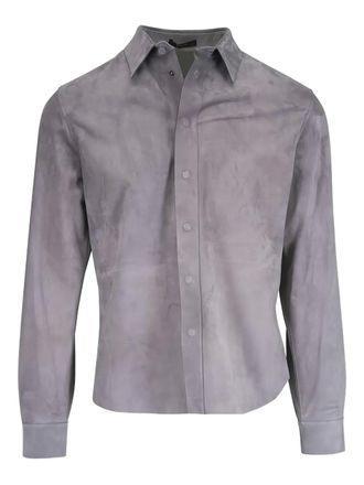 Tom Ford classic-collar shirt - Grey