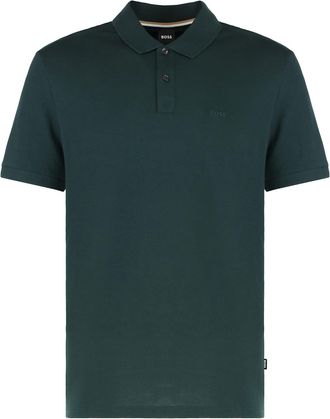 HUGO BOSS Cotton-piqué Polo Shirt