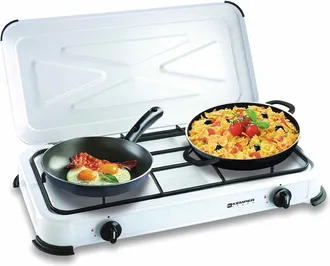 Kemper Cocina De Gas De 2 Fuegos